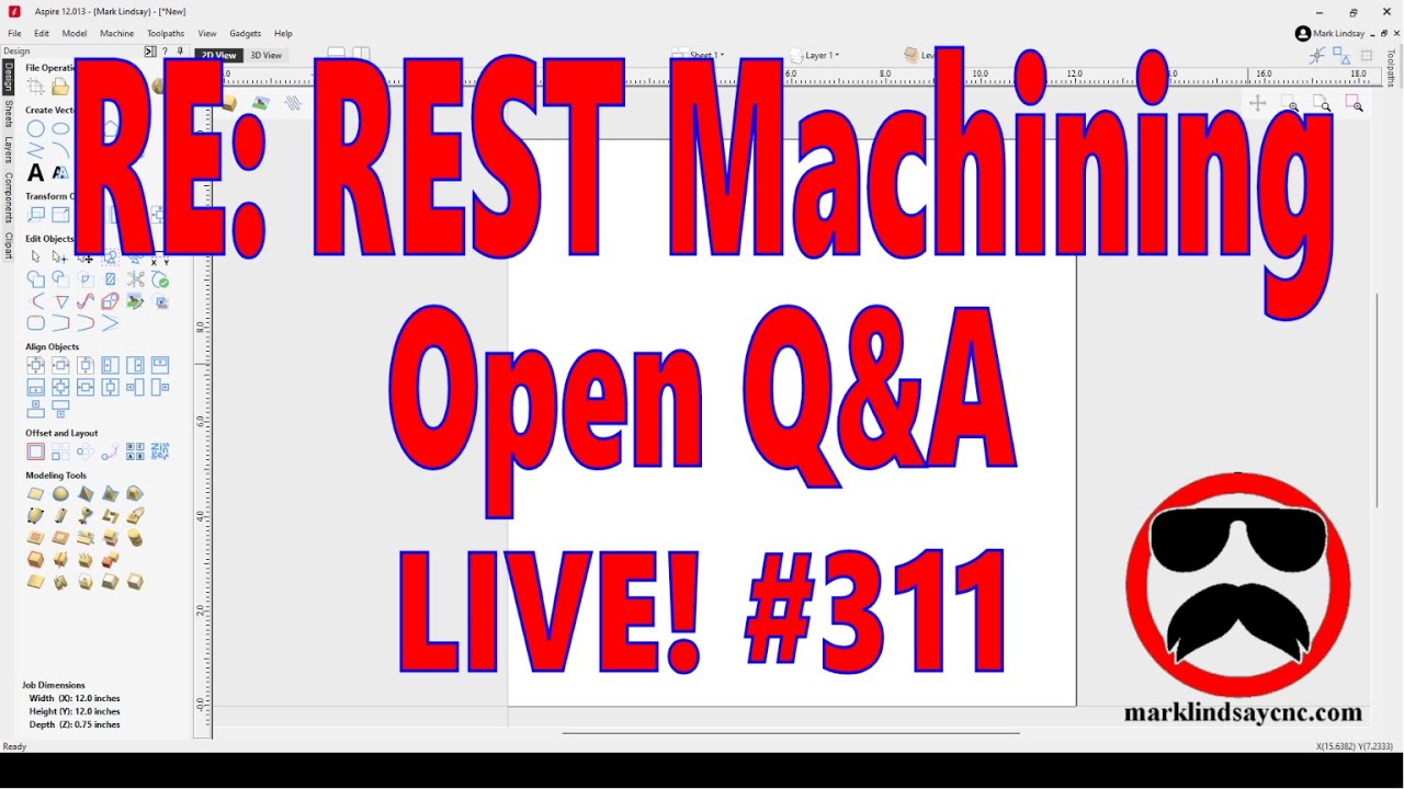 Live Q&A #311 – RE: REST Machining and Open Q&A