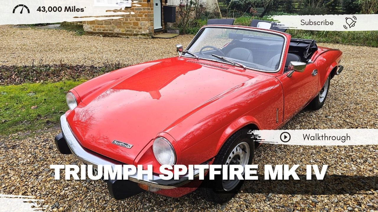1972 Triumph Spitfire Mk IV | 43,000 Miles | One of the Most Original Examples We’ve Seen