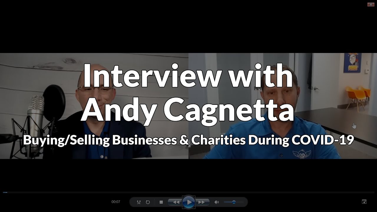 ChimpChat S1:E6 - Interview with Andy Cagnetta of Transworld Business Advisors