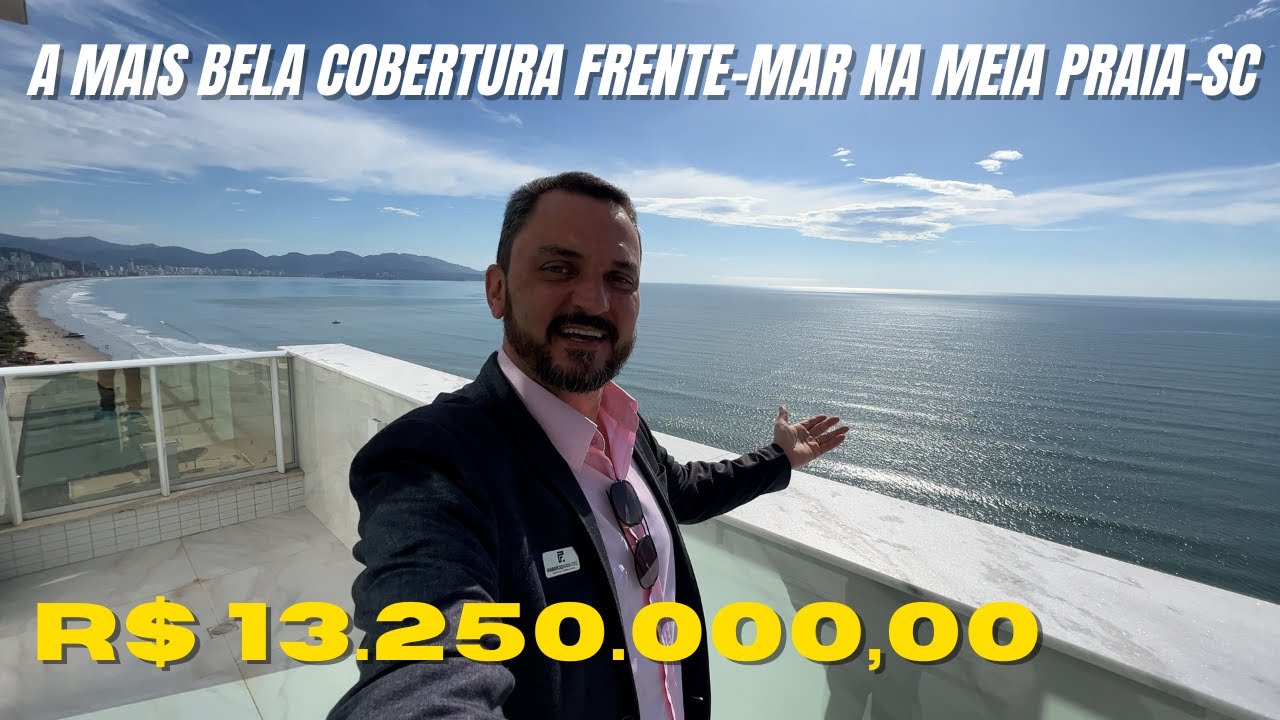 Cobertura Frente Mar no Albamar Residence | Meia Praia-SC