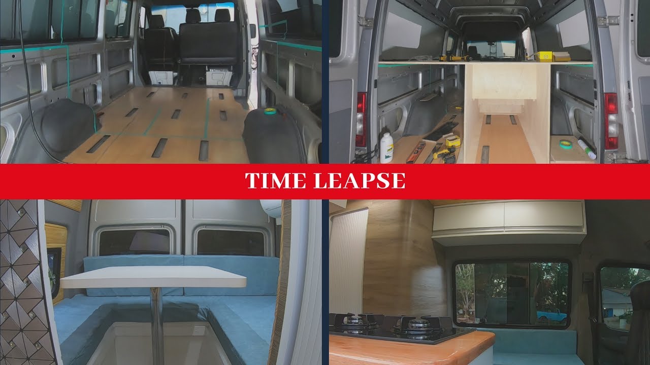 TIME LEAPSE - Construindo um motorhome em 10 minutos #151