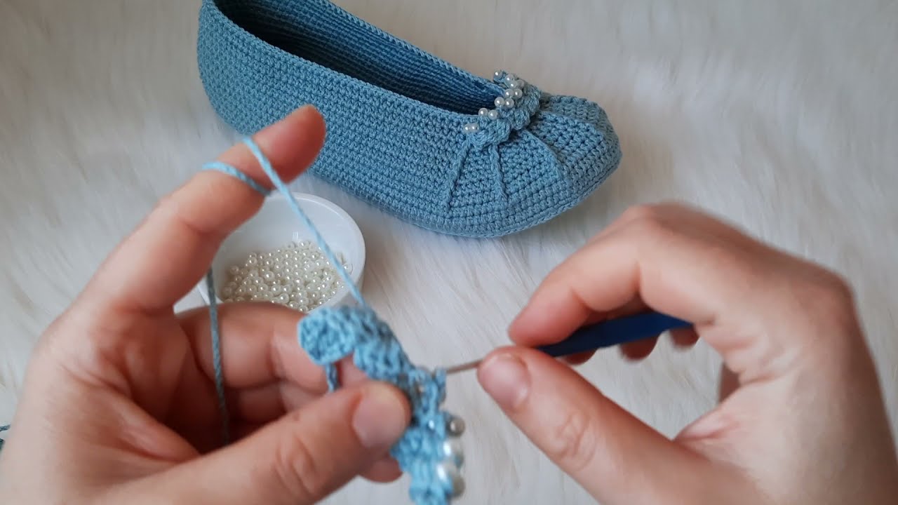 çıtı pıtı tığ işi incili aksesuar yapımı. 