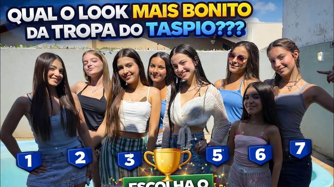 CHEGARAM TODAS AS MENINAS DA TROPA 