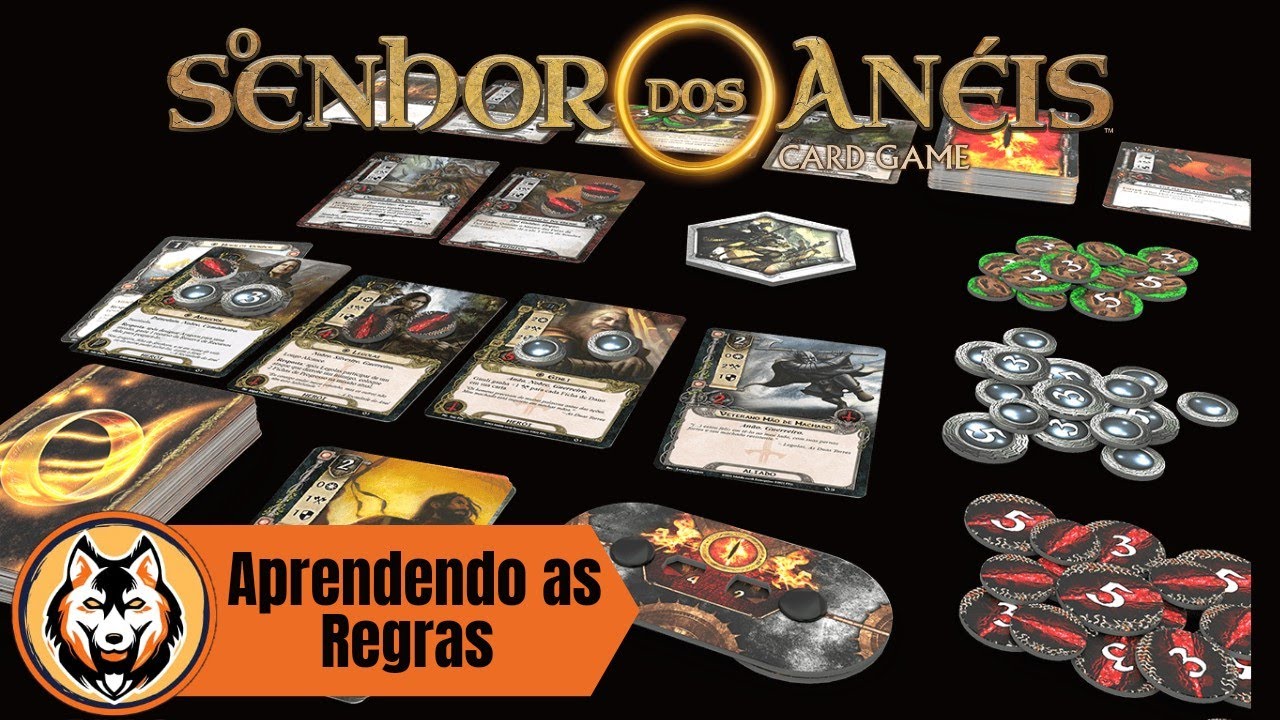 Senhor dos Anéis Card Game - Aprendendo as Regras