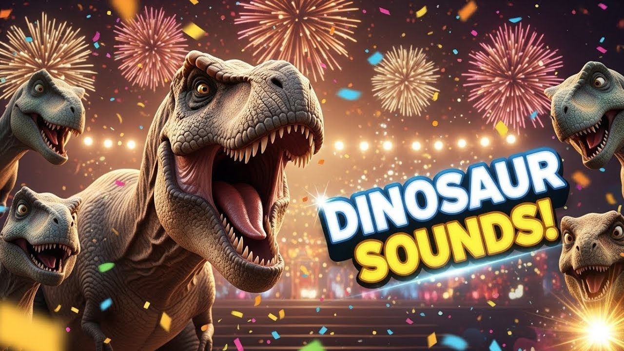 Dinosaurs Welcome 2026!  Can You Guess These Dino Names & Sounds?