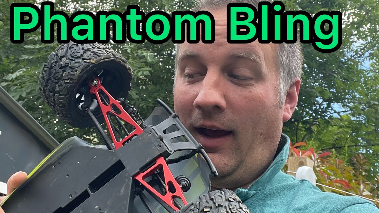 Maverick Phantom RC car adding some bling upgrades