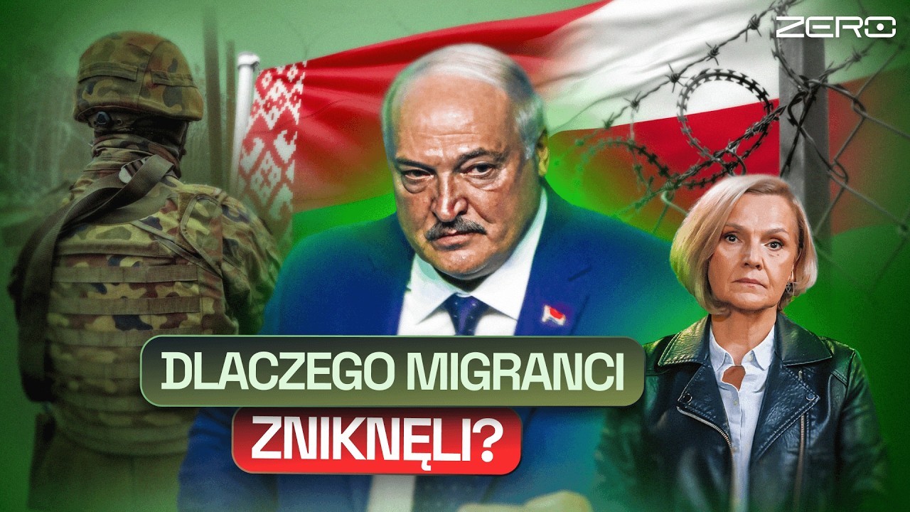 MIGRANCI ZNIKNĘLI Z GRANICY. W CO GRA ŁUKASZENKA?