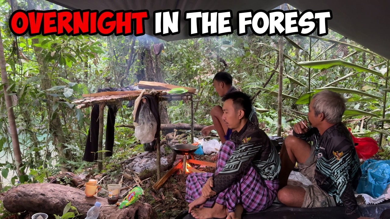 Jungle River Adventure | Trekking Upstream & Camping in the Rainforest | No Talking