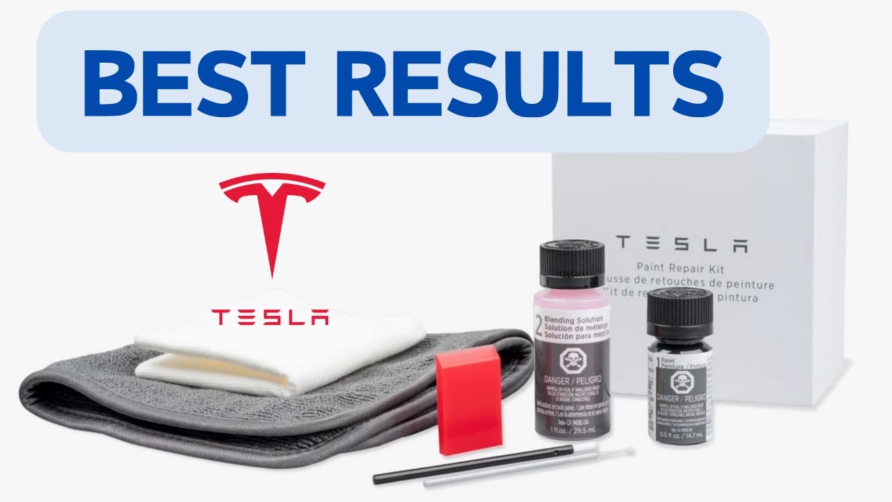 Tesla Paint Repair Kit - The BEST Results using PROVEN Application Method with 5 Years of Testing