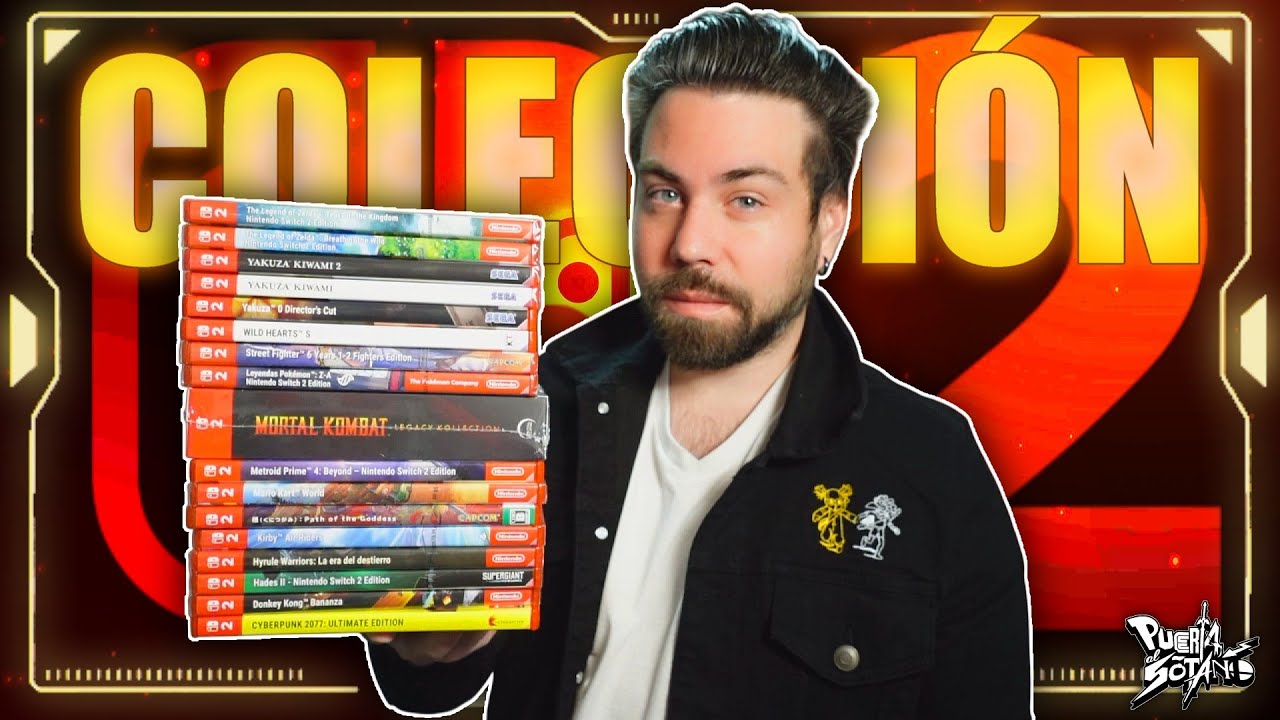 🔥Mi COLECCIÓN de Nintendo Switch 2 COMPLETA (2025) Todos mis juegos FÍSICOS (AÑO 1)