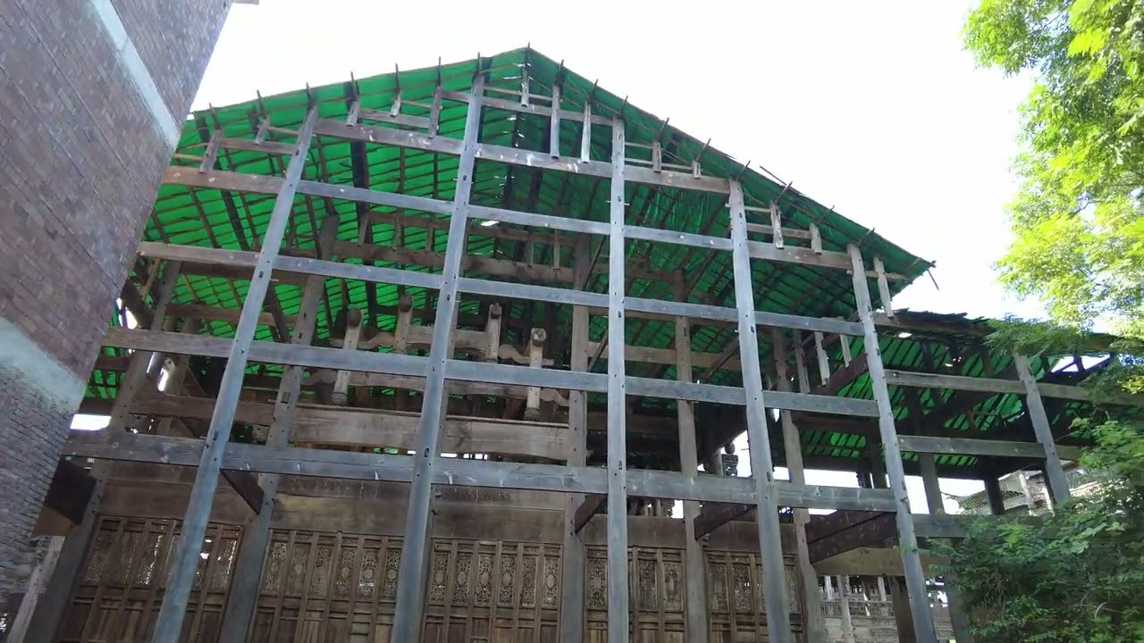 乐平传承古建筑修复技艺Le Ping inherit ancient architectural restoration skills