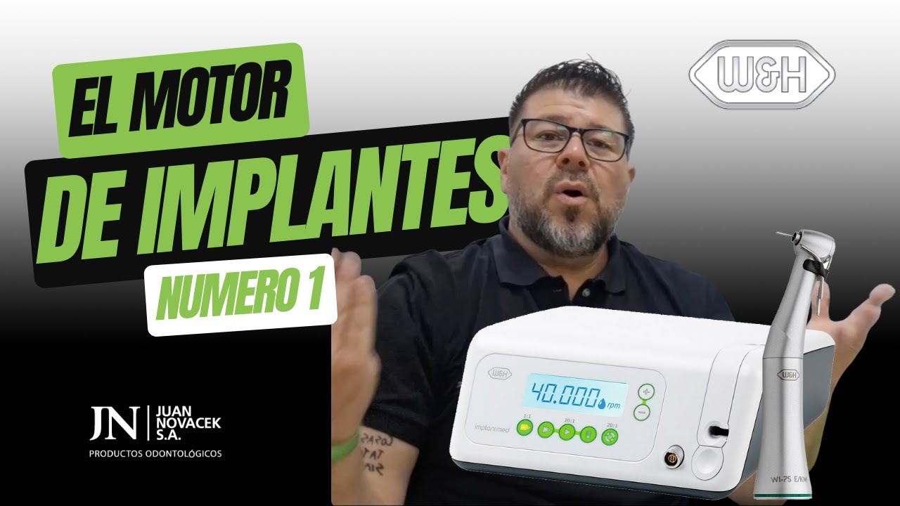 Motor de Implantes W&H Implantmed 923 | Precisión y confianza para cirugías dentales