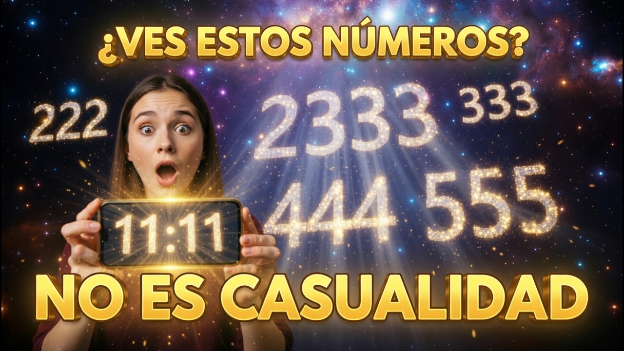 ¿Por Qué Ves 1111, 222 o 333? … El Mensaje Oculto del Universo
