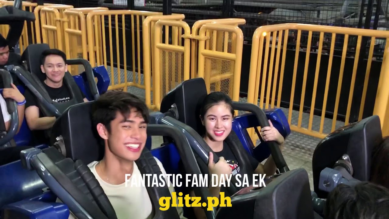 Vice Ganda, Richard G, MayWard, DonKiss on the Way to Ride Enchanted Kingdom’s Space Shuttle
