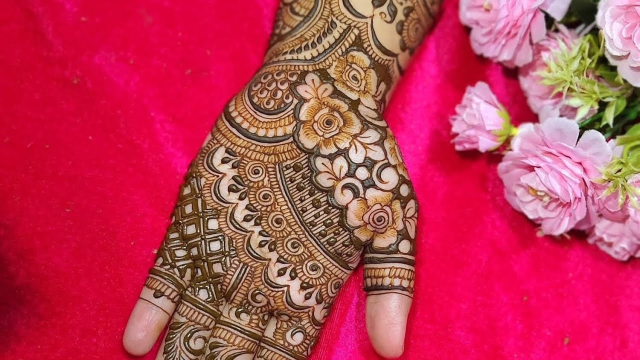 new bridal mehandi design photos #mehandi#henna