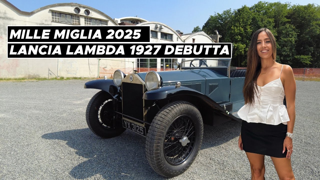 Mille Miglia 2025: anteprima Lancia Lambda 1927, il mito torna in gara