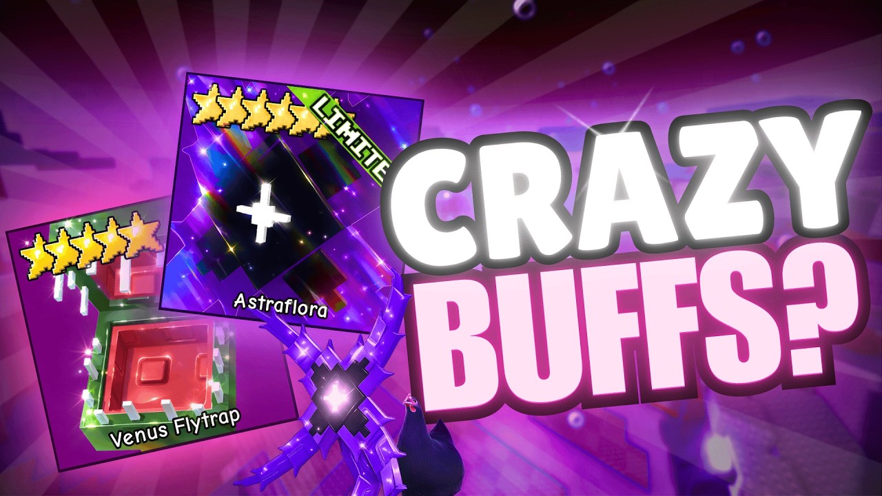 Astraflora Got A Buff... Garden Tower Defense 1.42
