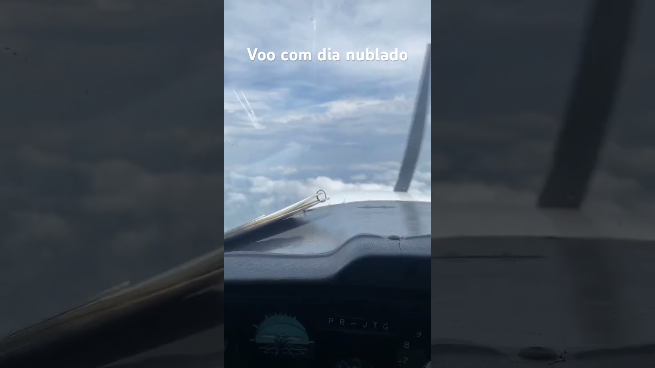 Voo nublado #nuvens #avi&atilde;o #aeroclube #aviao #voo #flight #avion #juizdefora #zonadamata
