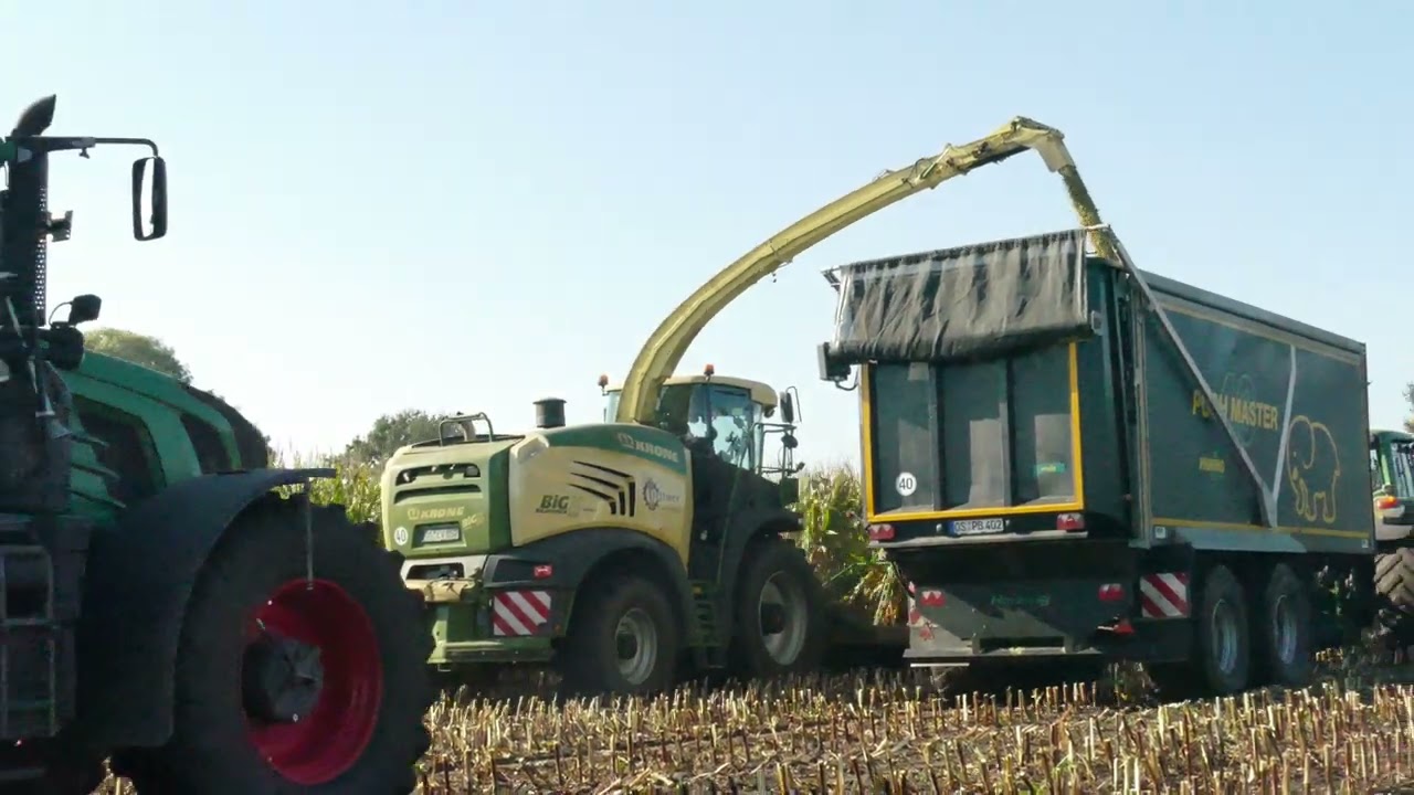 #Mais Häckseln  2021 / #Krone Big X 630 #Lohnunternehmen Dettmer Sound Best of #GoPro ( 4K )