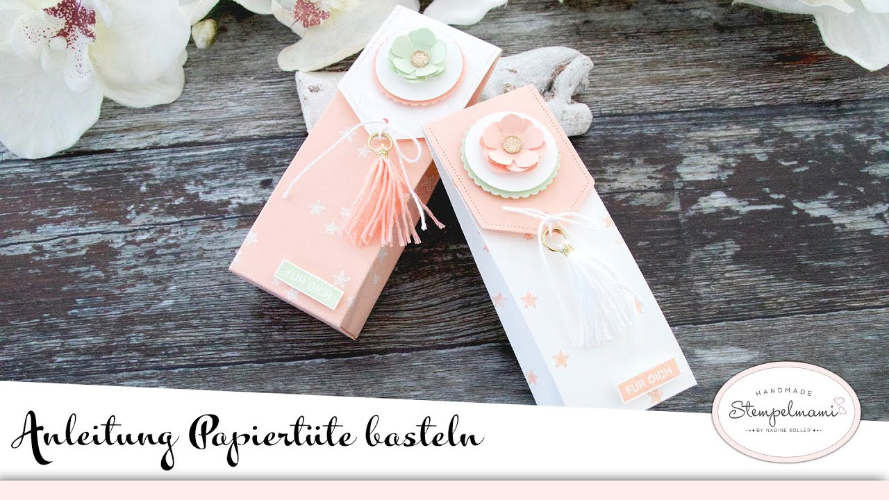 Tutorial Papiertüte basteln | Gift Bag | Goodie Bag | Geschenktüte | Verpackung | Box | Stampin' Up!