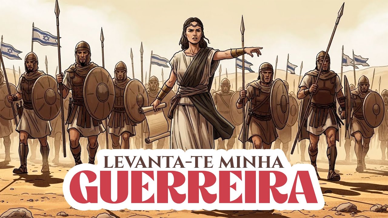 Hino de Guerra Espiritual e Vitória (Levanta-te!) DÉBORA: A Juíza e a Profetisa #louvor
