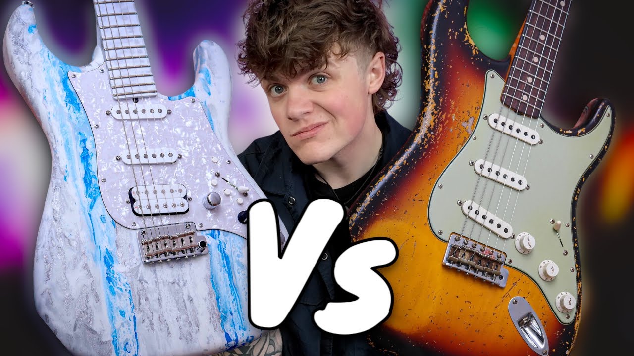 James Tyler Studio Elite HD v Fender Custom Shop Strat!!