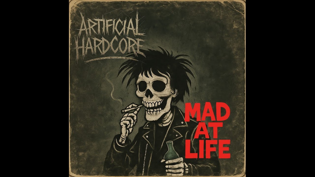 Artificial Hardcore - Mad At Life AI GENERATED HARDCORE ALBUM
