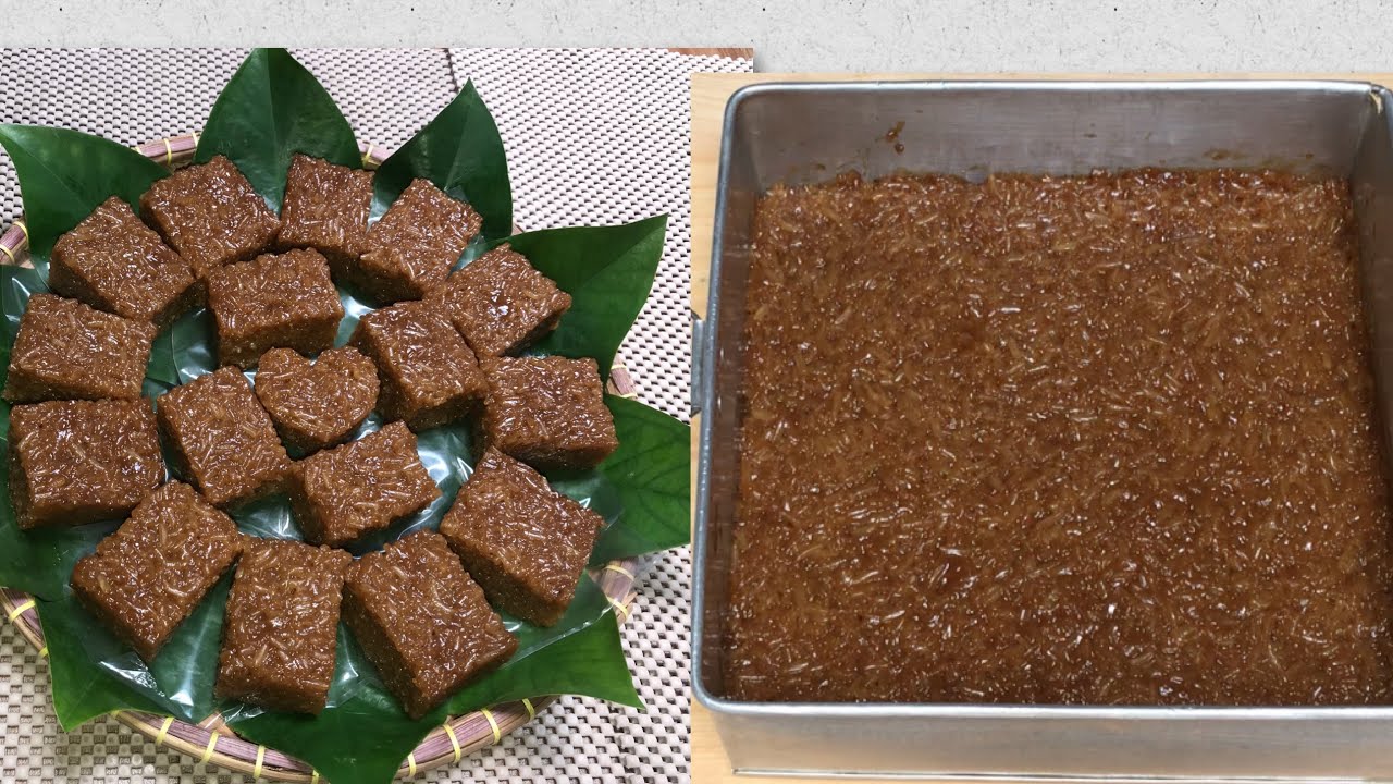KUE WAJIK KETAN GULA MERAH ENAK DAN LEGIT #kuetradisional