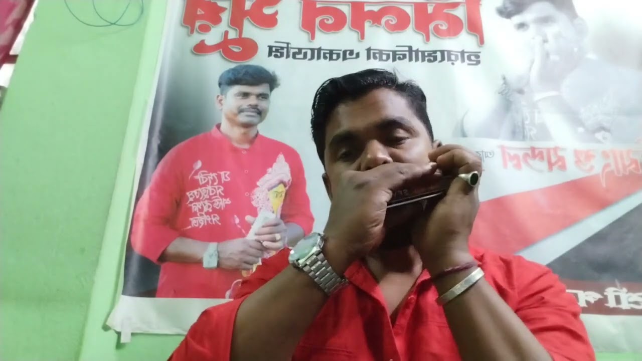 O Palash O Shimul||Lata Mangeshkar||Harmonica Cover||Himangshu Mondal