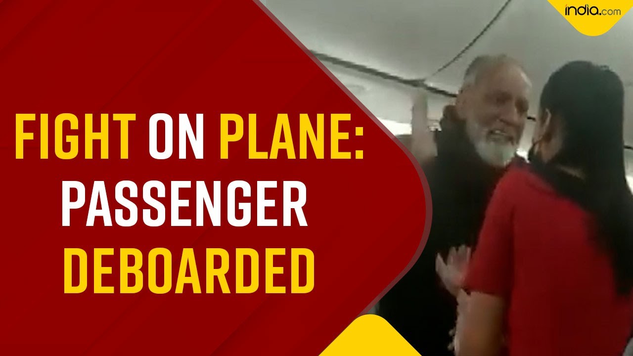 Fight On Plane: Passenger deboarded after misbehaving with SpiceJet’s crew