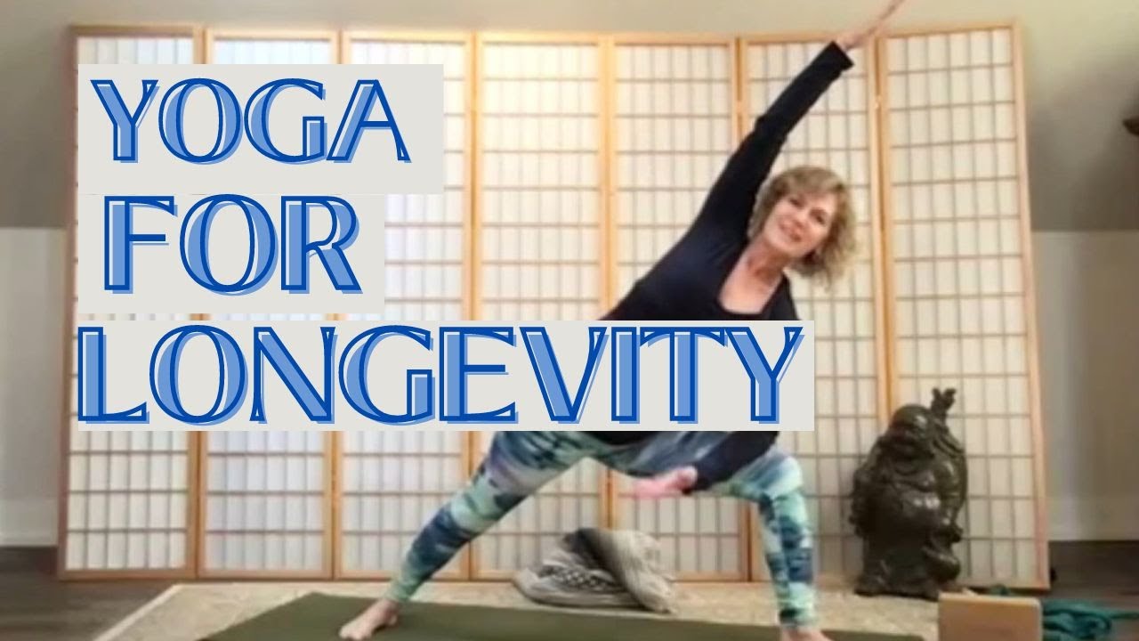 Yoga for Healthy Aging & Longevity Exercise | Vicki @ Yoga4man
