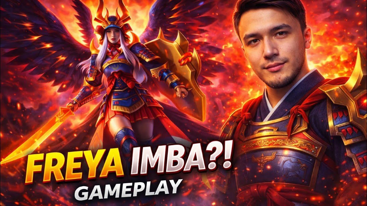 FREYA IMBA?! Gameplay #mlbb 