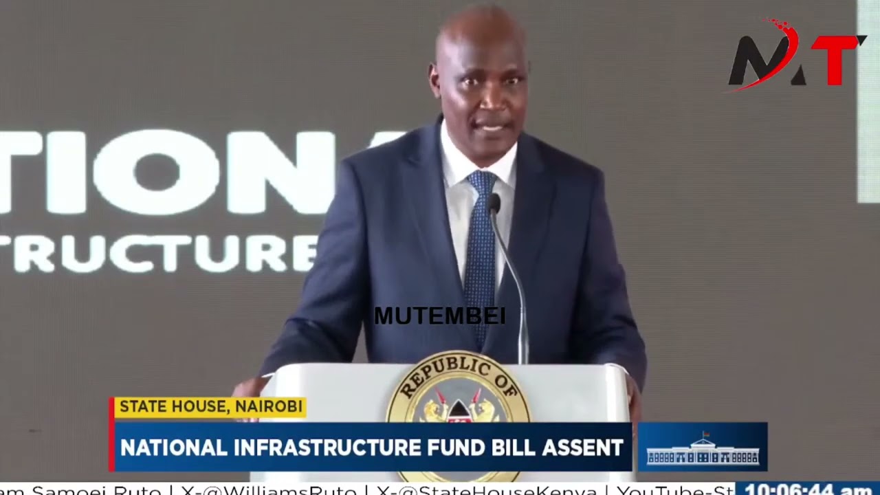 LISTEN TO WHAT CS MBADI SAID IN STATE HOUSE INFRONT OF PRES RUTO ON INFRASTRUCTURE BILL!!