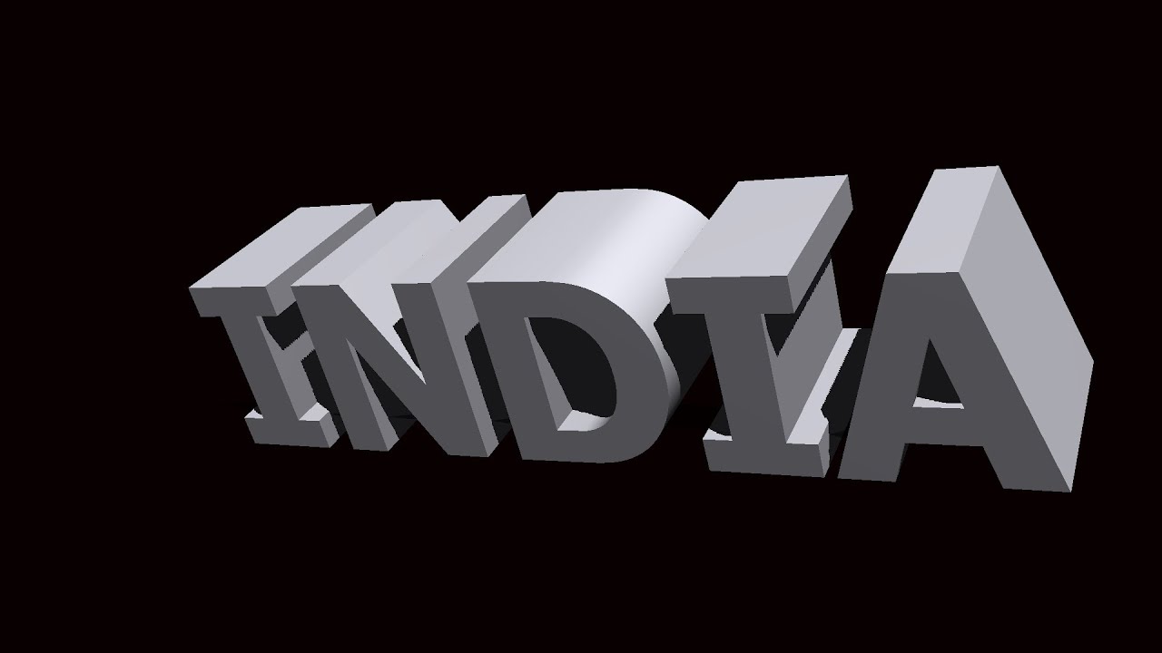 How to make 3D text in Photoshop | 3 d text Photoshop | Highteckgirl