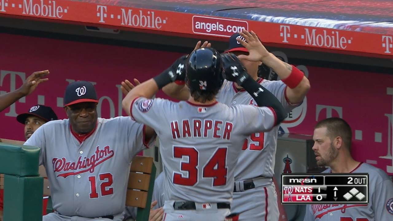 7/18/17: Harper's four-hit day leads Nats to big win