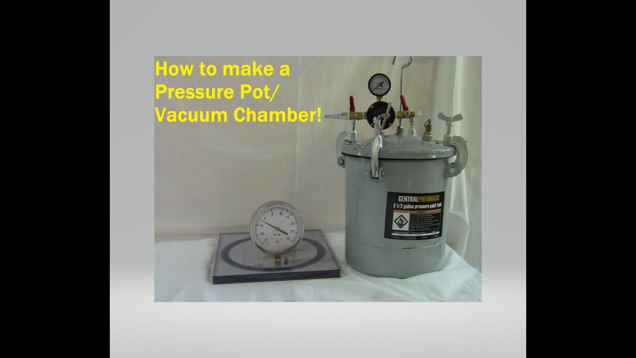 Harbor freight Pressure Pot / Vacuum Chamber.
