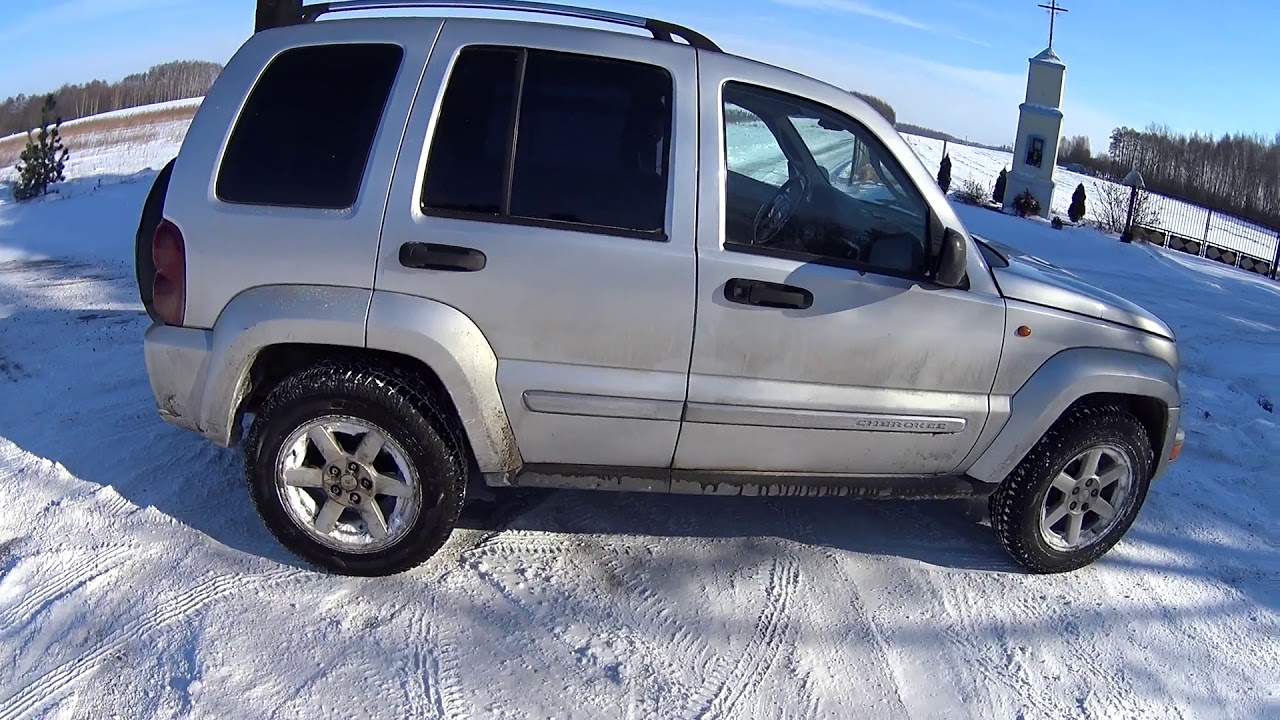 Vlog z jazdy. Jeep KJ 3,7 w zimie :)