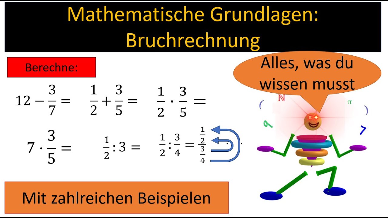 Bruchrechnung | mathematische Grundlagen
