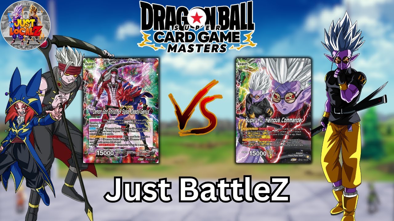 [JLZ] - Just BattleZ: Shroom and Salsa BT18 vs. Fu