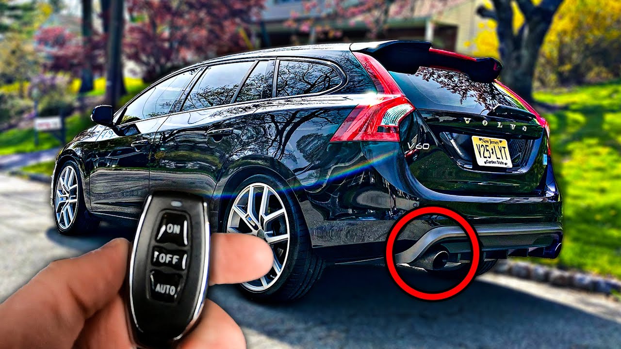 После этого мой выхлоп звучит так хорошо! — Удалённая установка SPB на Volvo V60 Polestar