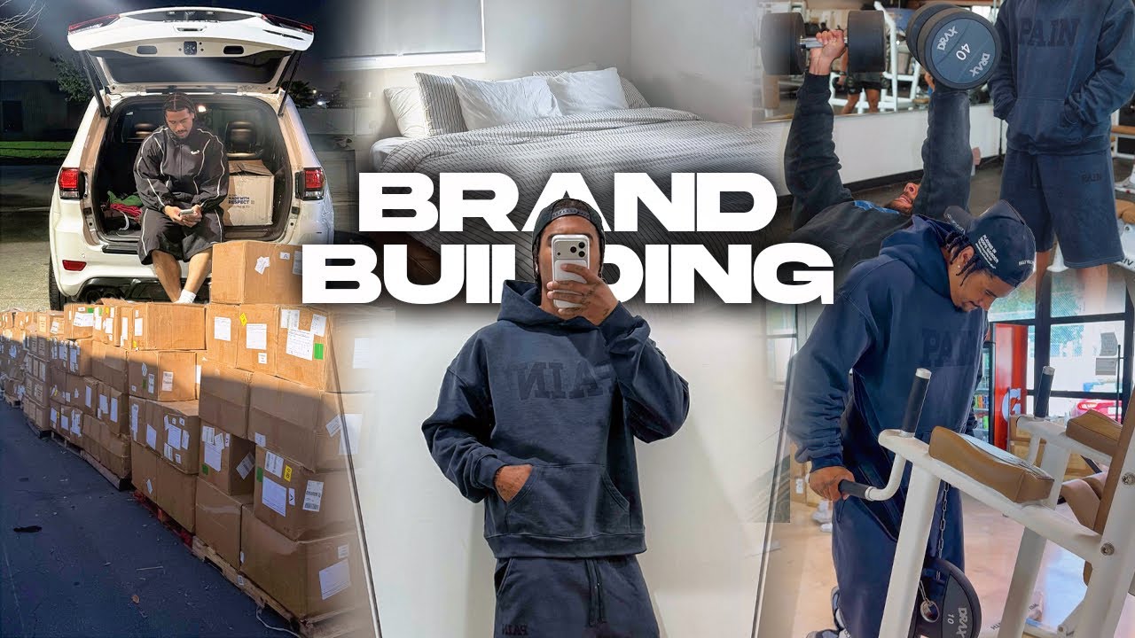 Building The Brand: Insane Chest Day + 10 Hour Work Days 