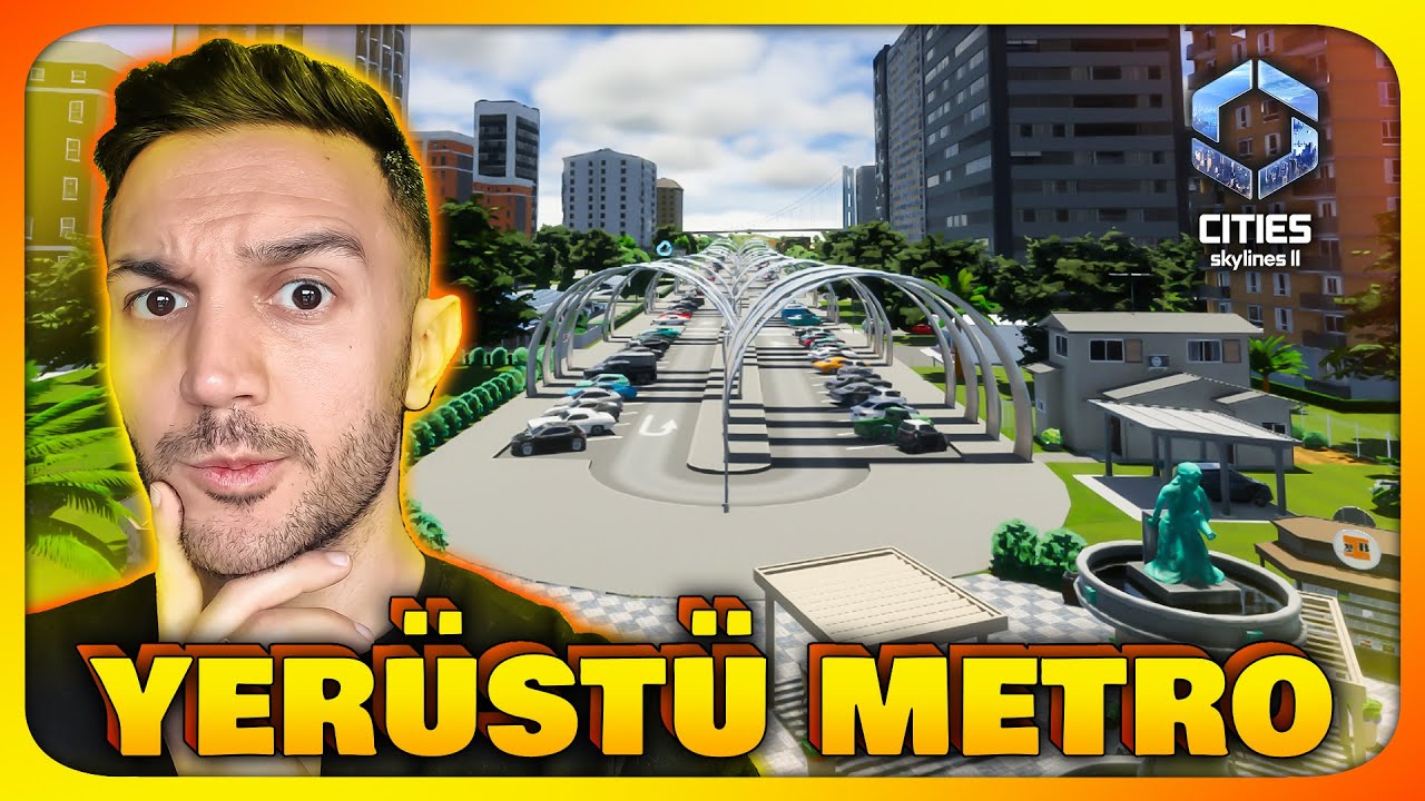🏖️ Deniz Manzaralı METRO Projesi! 🚉 Cities Skylines 2 [S7B12]