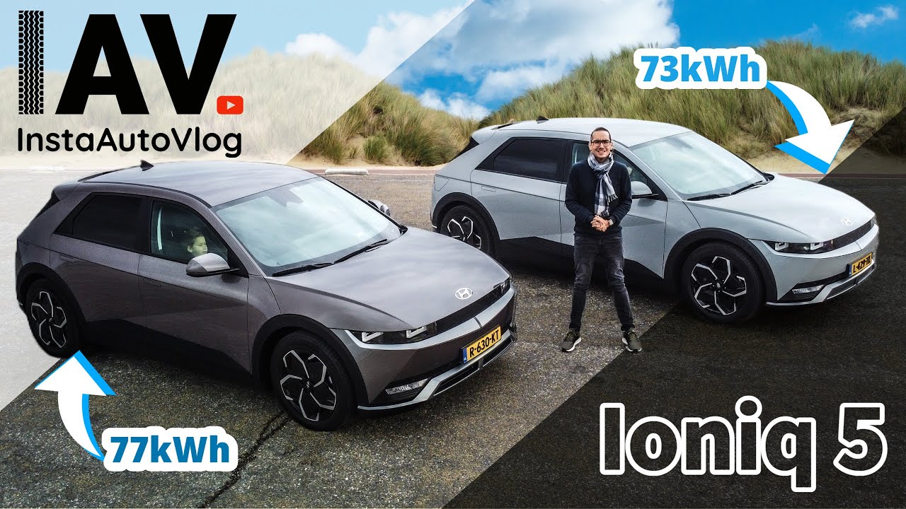 Dubbeltest | Het verschil tussen de oude en nieuwe Hyundai Ioniq 5 (77 vs 73 kWh)