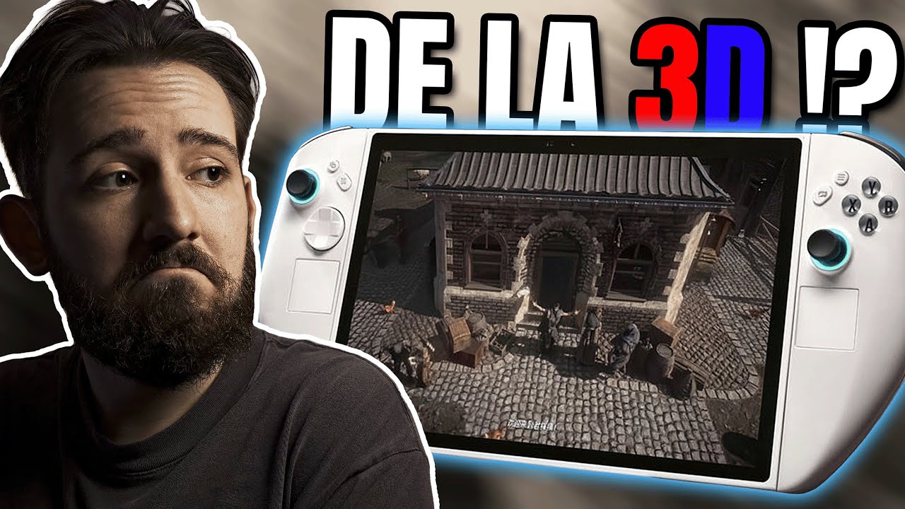 Cette console veut rivaliser avec la Legion Go 2… avec de la 3D ! (Abxylute 3D One)
