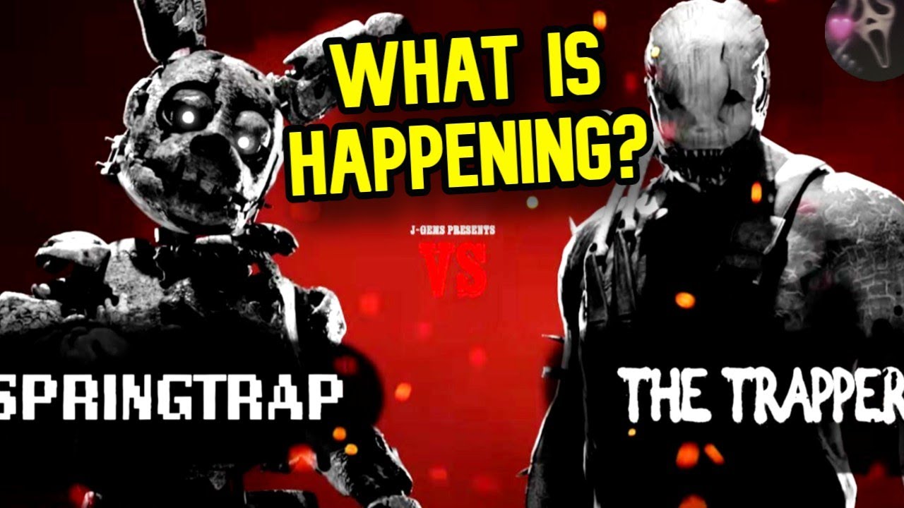 This DBD X FNaF Animation Has SpringTrap FIGHTING TRAPPER???