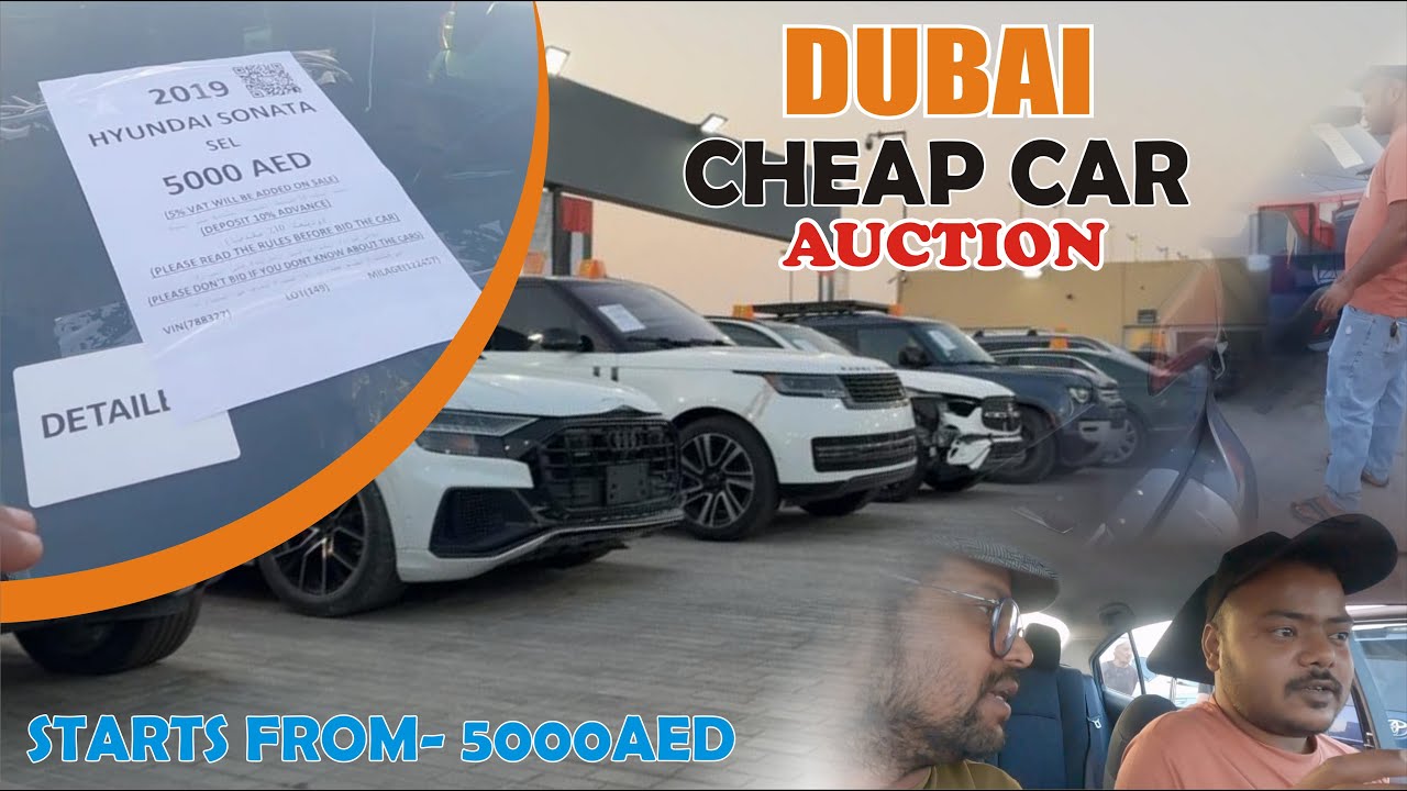 Dubai Accidental Car Auction | The IndoDubai Travellers