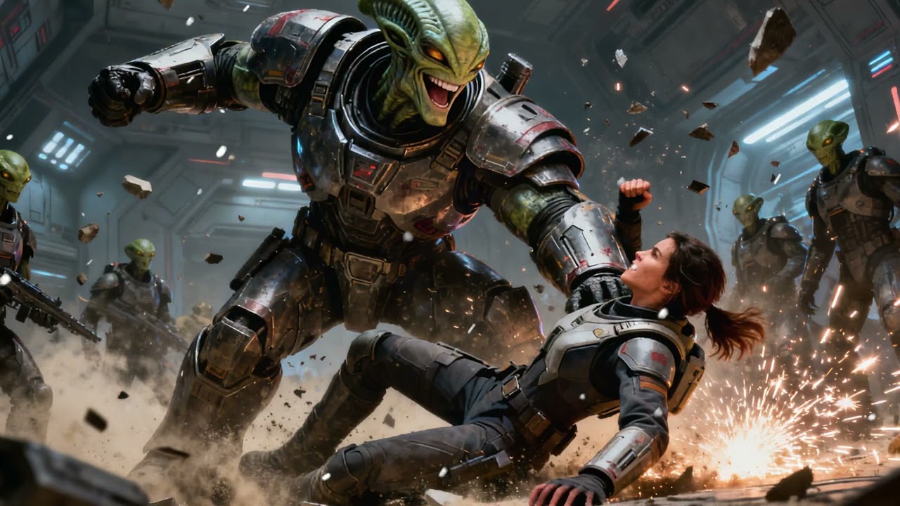 The Alien General Laughed at the Human Cadet | She Crushed His Skull Ten Seconds Later   HFY Sci F