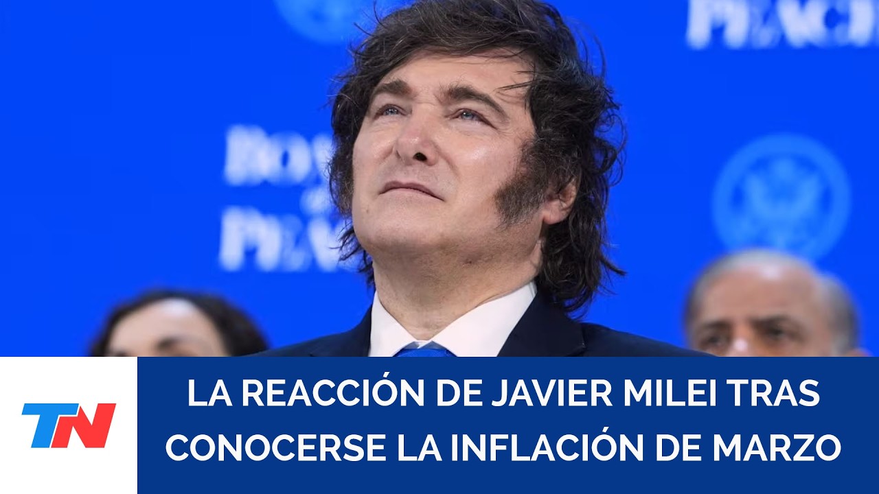 Javier Milei habl&oacute; tras los datos de la inflaci&oacute;n: 