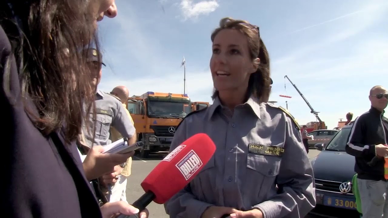 Prinsesse Marie indtog Bornholm med Beredskabsstyrelsen