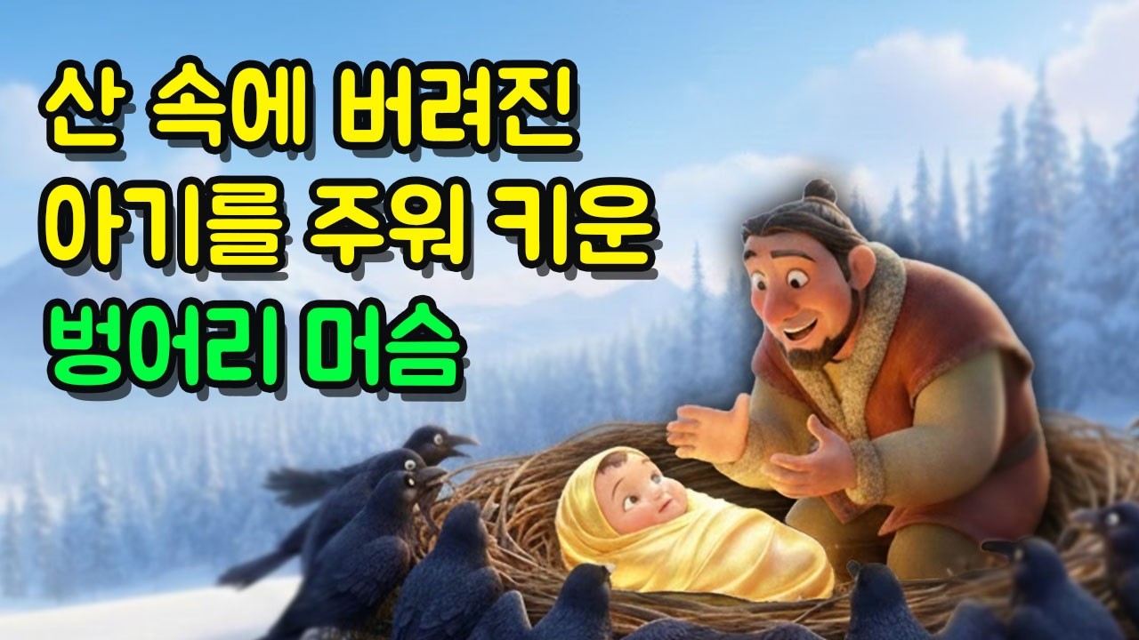 산 속에 버려진 아기를 주워 키운 벙어리 머슴 그 아이의 정체는? / 오디오북 야담 옛날이야기 동화 전설 민담